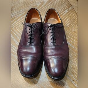 Allen Edmonds Park Avenue Cap-Toe Oxford Dress Shoes Sz 10.5